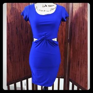 Royal Blue Dress.